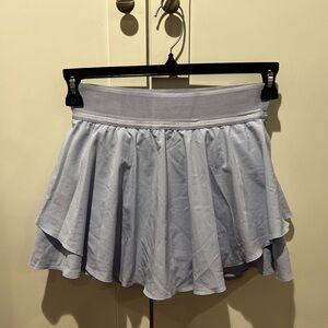 Court Rival High-Rise Skirt light blue